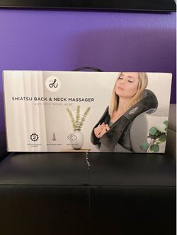 VieOli Shiatsu Back & Neck Massager with Soothing Heat