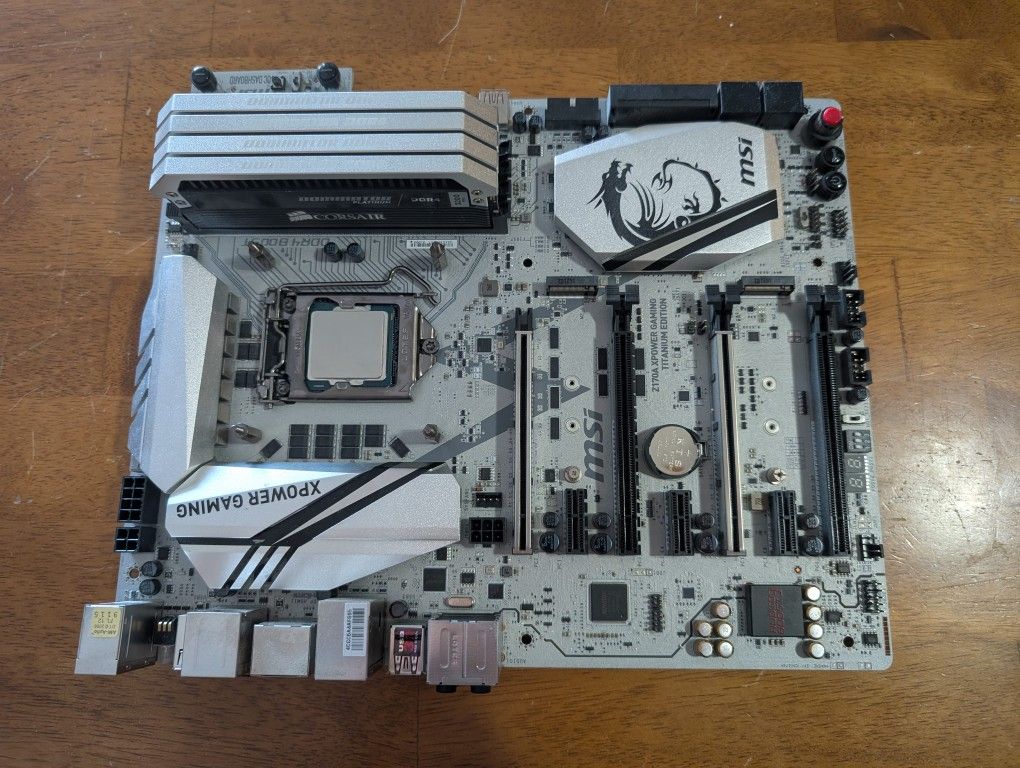 i7-6700K, MSI Z170A Titanium, 32GB Corsair Dominator DDR4 3200 – Full Setup or Individual Parts
