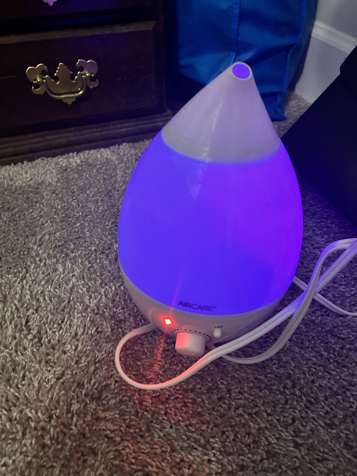 Aircare Humidifier With Multi Color Lamp