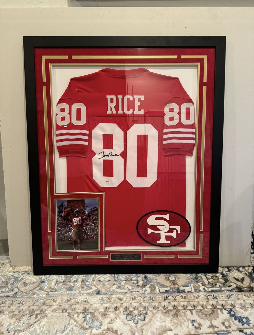 49ers SIGNED JERRY RICE JERSEY 