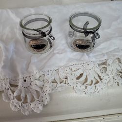 Repurposed Jeweled Jars "LOOK @ OTHER ITEMS"