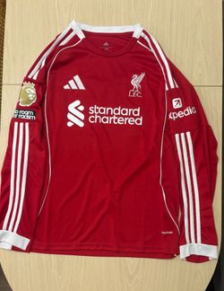 Liverpool 2025/26 Home Jersey - Ekitike #22 (Size L - Fan Version)