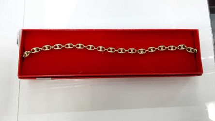 Yellow Gold 14k (.585) 9.2 grams 8 inch