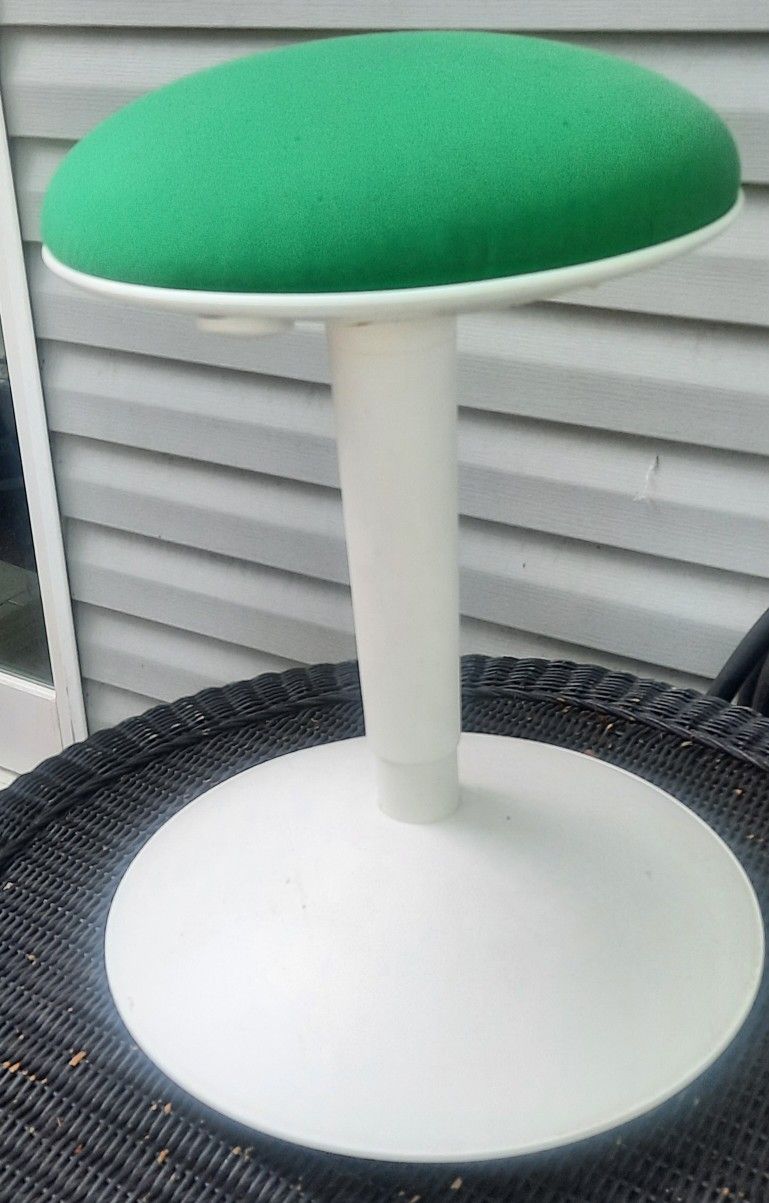 Green wobble stool - $45