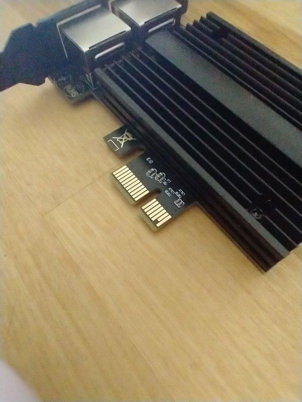 2.5G Dual Port PCIe Ethernet Network Adapter to 2.5 Gigabit RJ45 LAN WiFi Card NIC Compatible