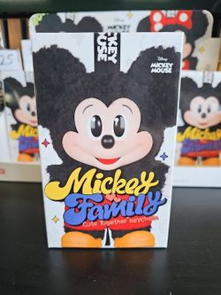 POPMART Mickey Family Cute Together Keychain