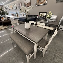6 PC DINING TABLE