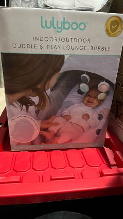 Lulyboo Indoor/outdoor Cuddle & Play Lounge-Bubble