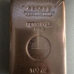 Copper bullion