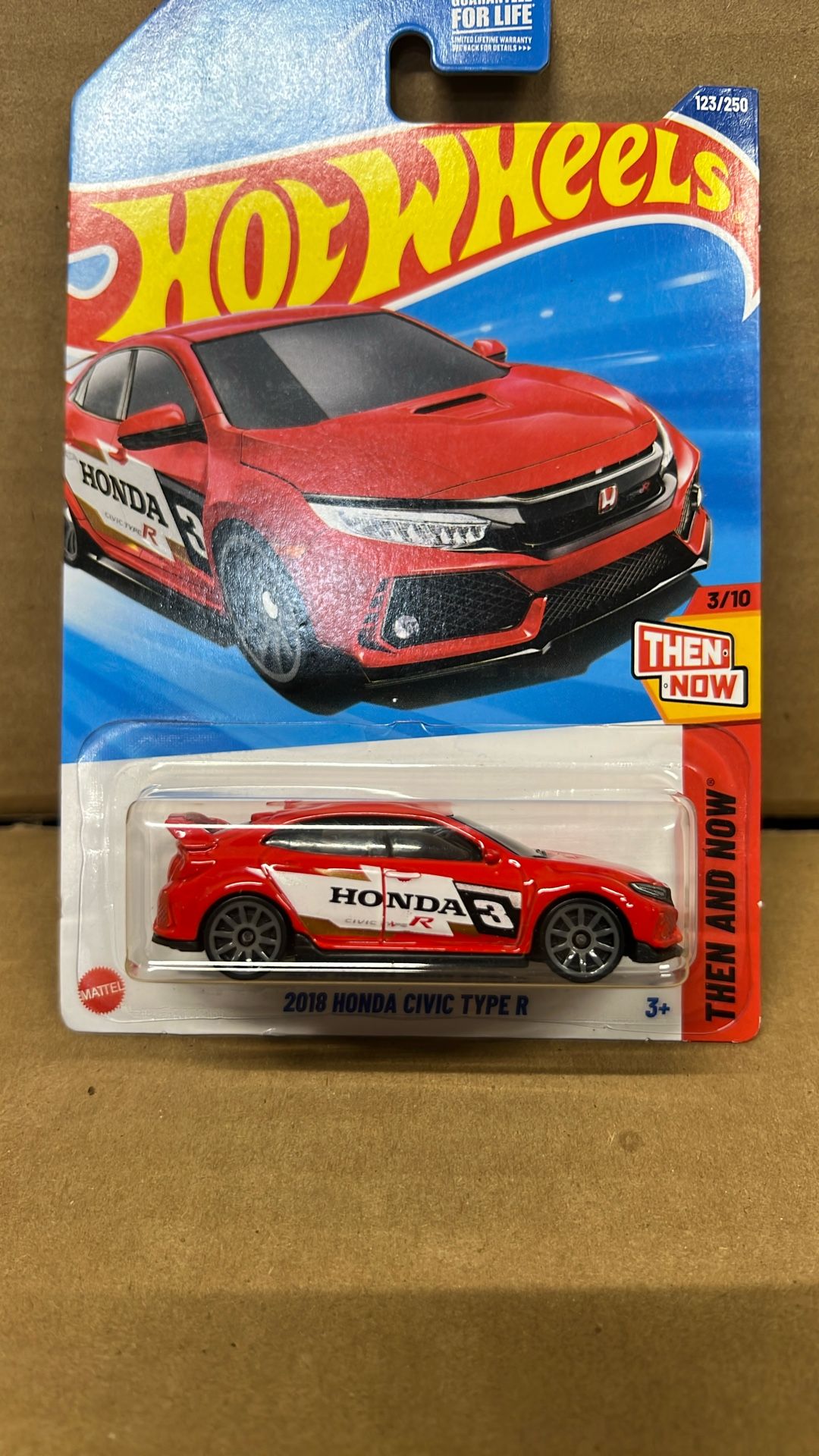 Hot Wheels 2018 Honda Civic Type R