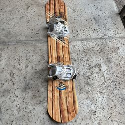 Lamar 157CM Men’s Snowboard with Bindings