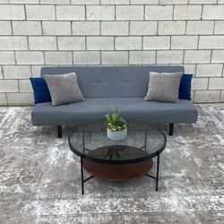 Gray Ikea Futon Couch Sofa Sleeper Bed