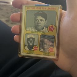 ALL TIME HOME RUN CARD (1991)