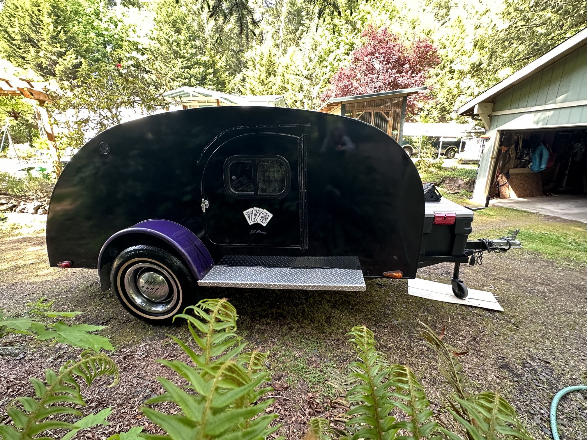 1999 Vintage Custom built tear drop travel trailer Tear drop original design