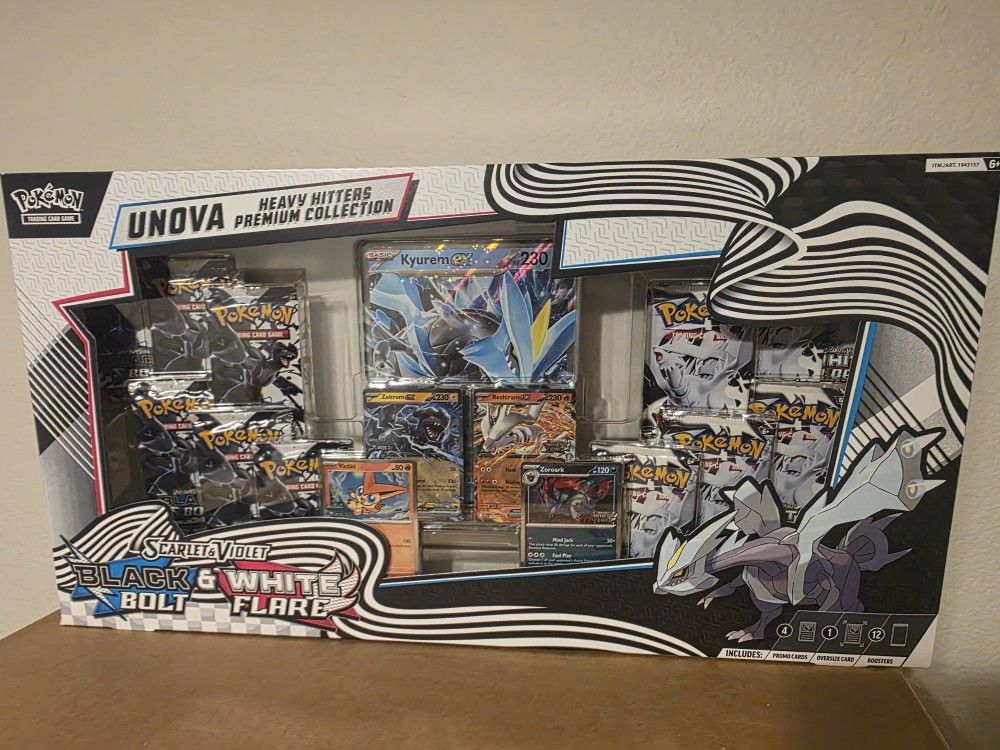 Pokemon Cards Unova Heavy Hitters Premium Collection Box