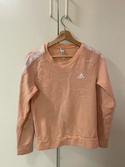 Light pink Adidas long sleeve sweatshirt (women’s size small)