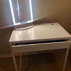 Mini desk & vanity mirror 