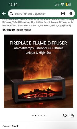 Essential Oil Diffuser, Aromatherapy Scent Aroma Diffuser 