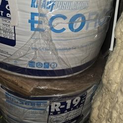 R19 Insulation. 3 Rolls
