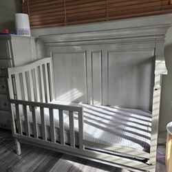 Toddler Baby 3 In 1 Crib Bed