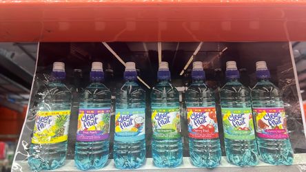 Clear Fruit Flavored Water Bottles Variety Pack