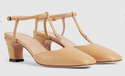 Gucci Women's Petite GG slingback pumps NEW
AUTHENTIC