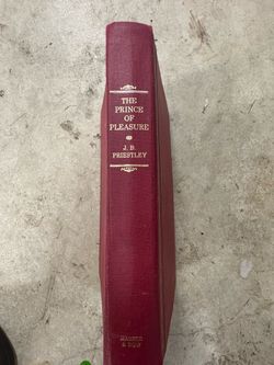 J. B. Priestley The Prince of Pleasure HC 1st Illus Harper & Row 1969