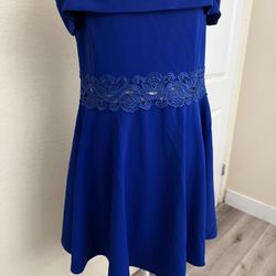 Royal Blue Dress