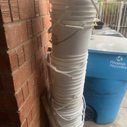 White Bucket Useful Tools Available For Purchase