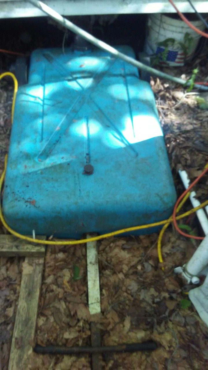 Waste tank 30 gallon for trailer