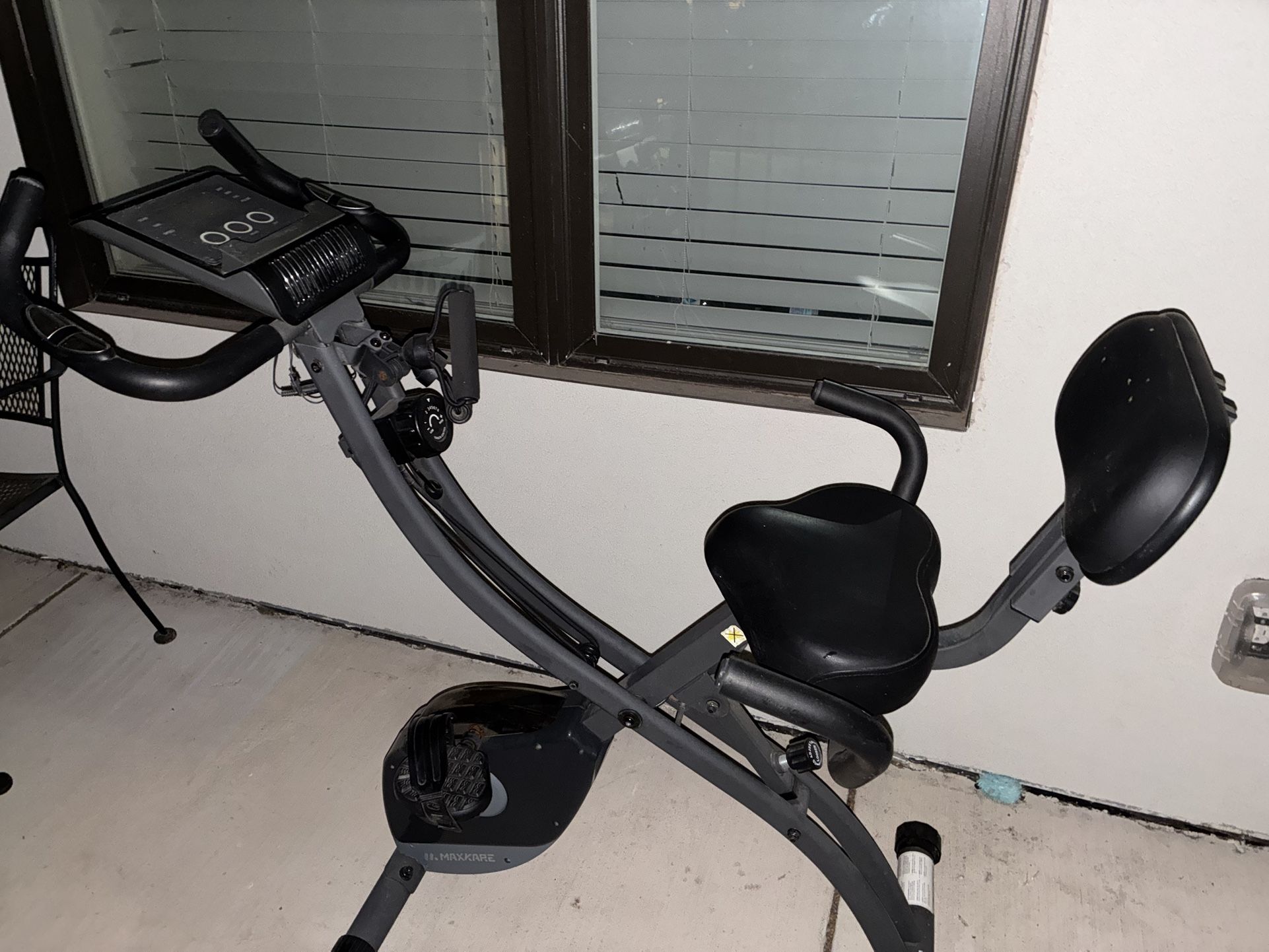 Exercise Bike With Resistance Bands Home Workout Use