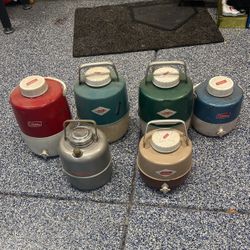 Vintage Coleman Water Coolers 