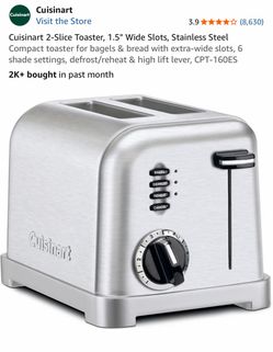 Cuisinart 2-Slice Classic Metal Toaster
