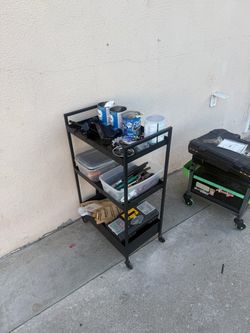 IKEA bar cart / tool cart