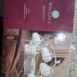 Coffee / Dessert Set For 8. Brand New $35