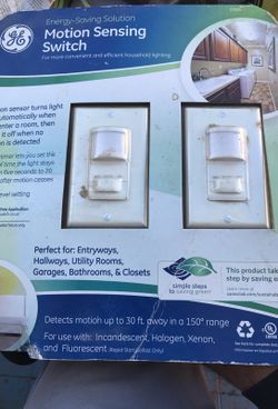 Ge motion sensing switch