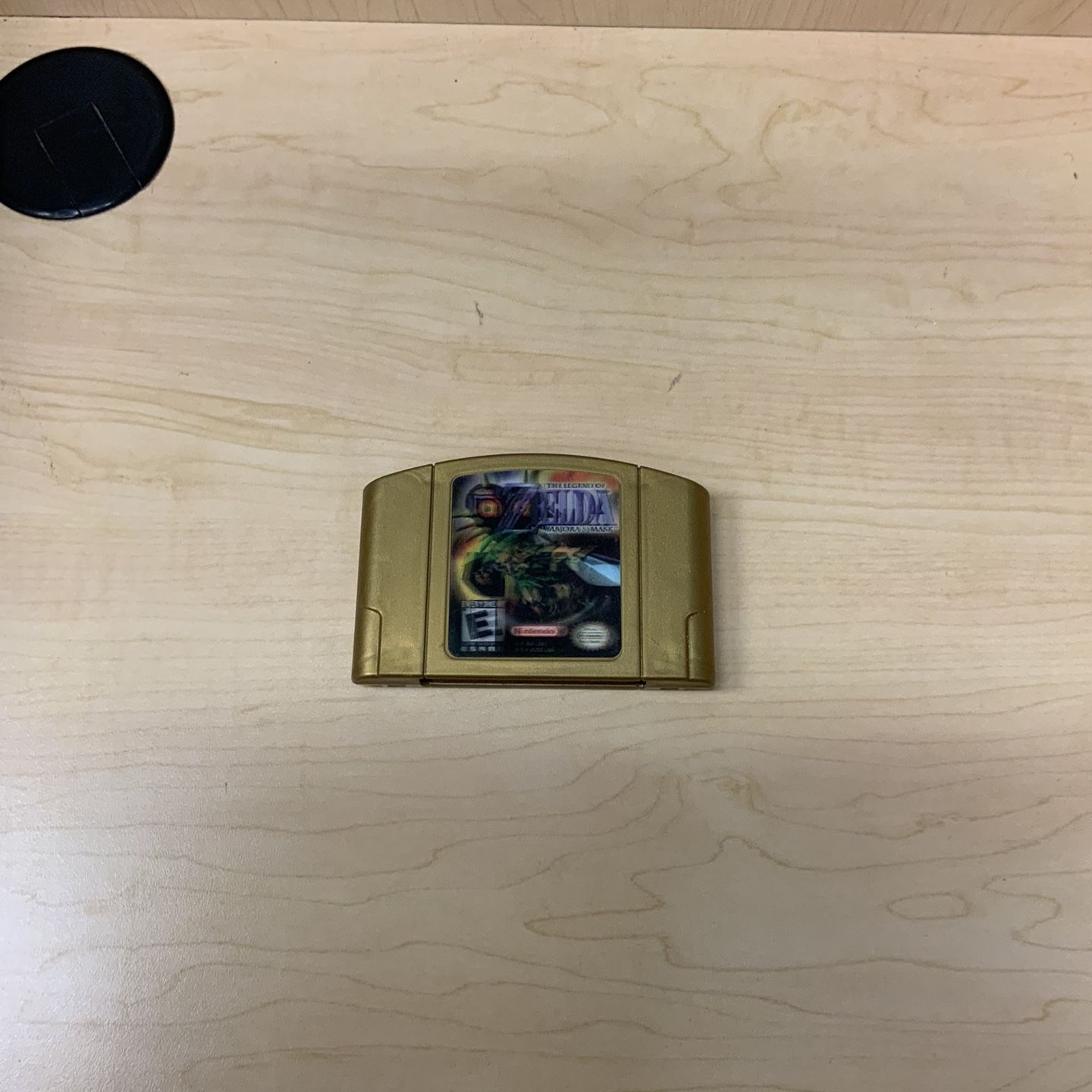 The Legend Of Zelda Majora’s Mask Nintendo 64 Holographic Authenticity Gold