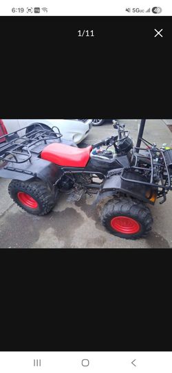 1992 Suzuki 250cc 4x4 5 Speed Semi Automatic Easy To Dribe Run And Drives Has Reverse
