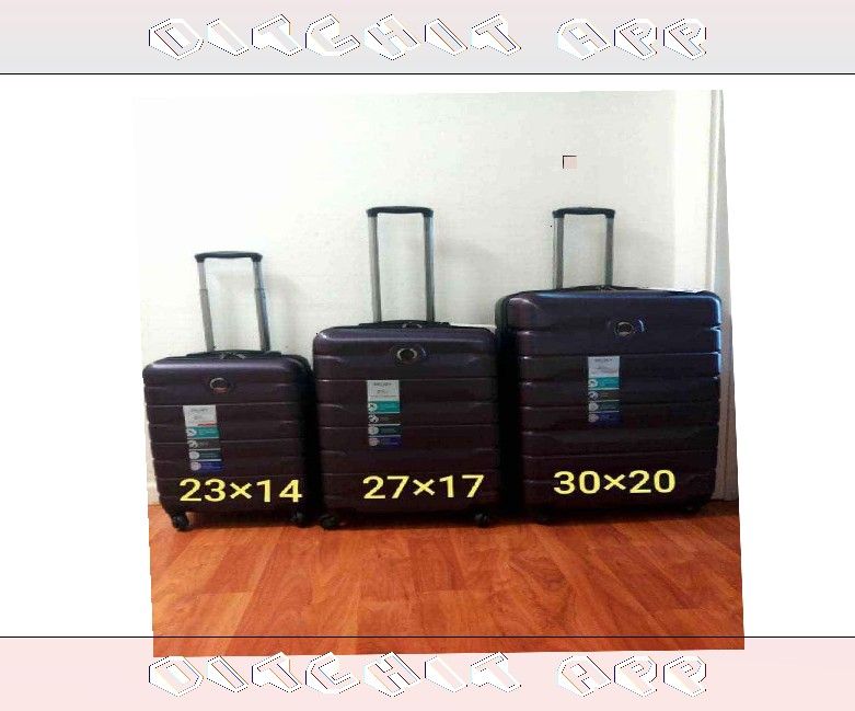 candidate market Flexible Luggage System 3 Piece Expandable Design