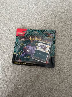 Paldean Fates Tech Sticker Collection [Maschiff] - Pokémon Cards - Sealed