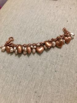 Lisa Robertson charm bracelet