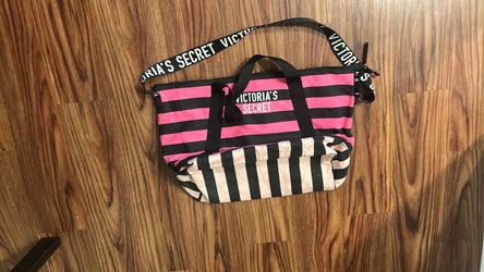 Victoria’s Secret Pink and Black Weekender  Bag