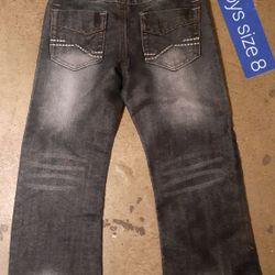 Route 66 Boys Size 8 Boot Cut Jeans