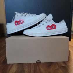 CDG Converse Size 8 Mens