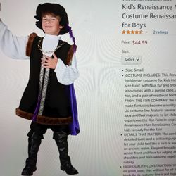 Kid's Noble Man Costume