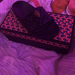 Kurt Geiger Meena Eagle Slides Black Size 8