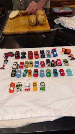 got a picture here. Micro machines cars. &. More. 36 total. $3. Each or 2 for $5
