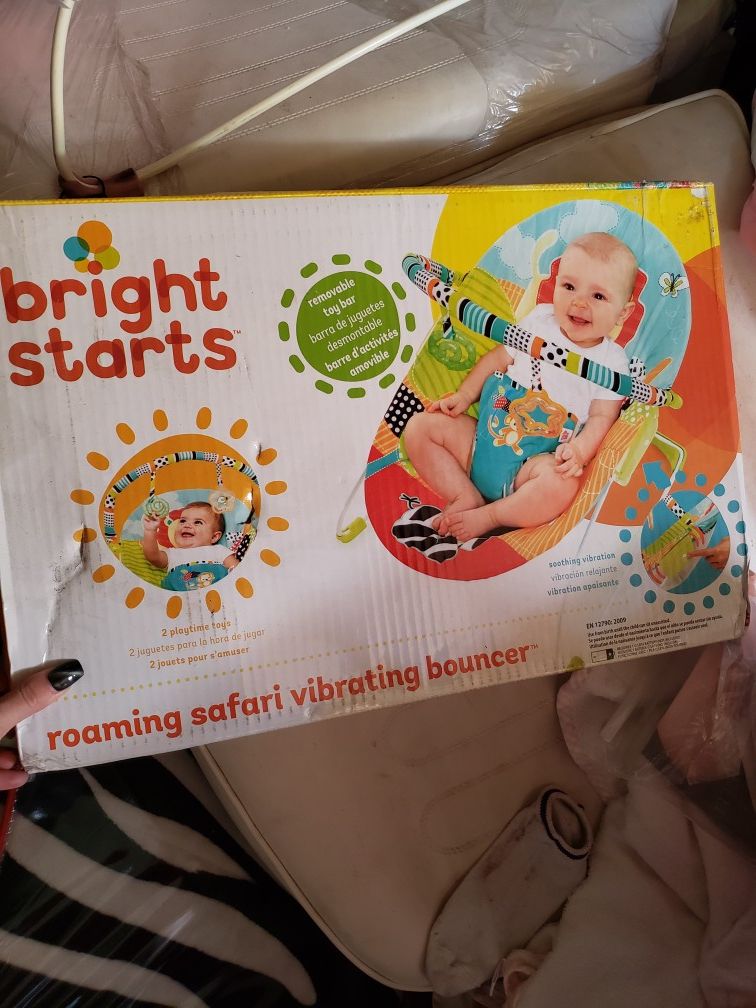 Brand new baby bouncer