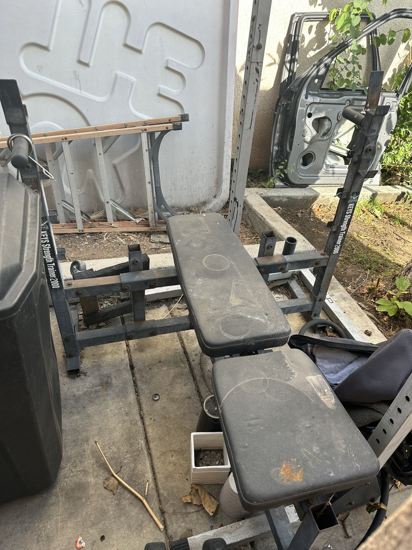 Weight Bench Pull-up Bar
