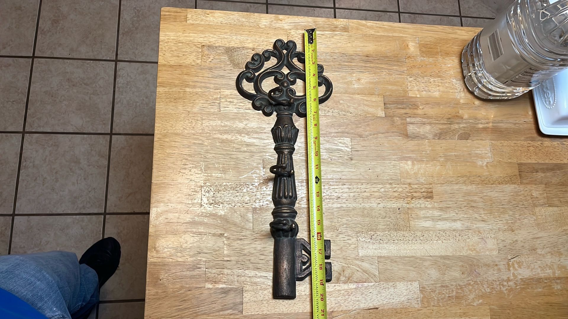 Bronze Wall Mount Key Hook Rack